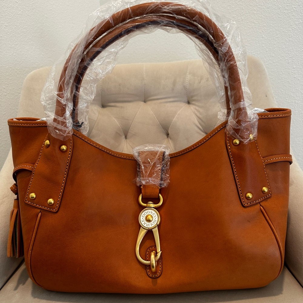 Dooney & Bourke Tan Leather Handbag